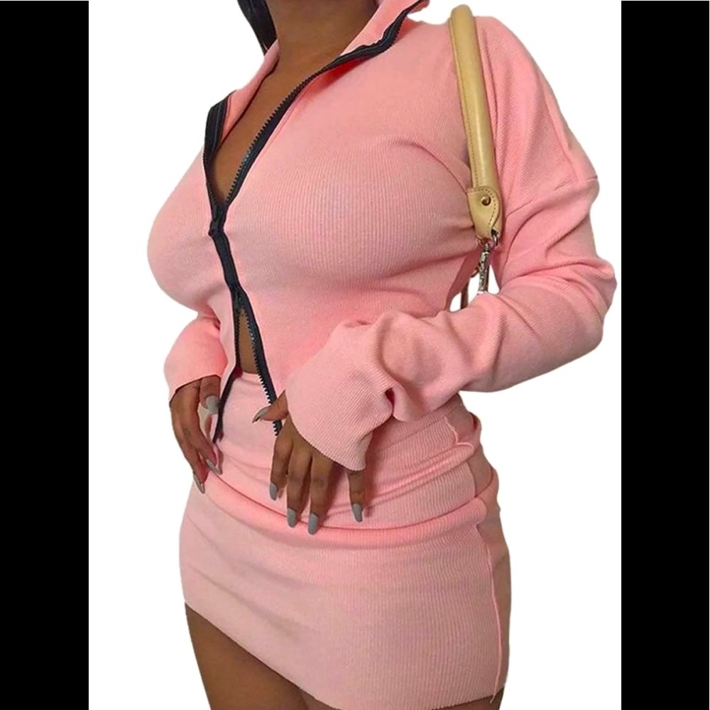 Ls skirt set